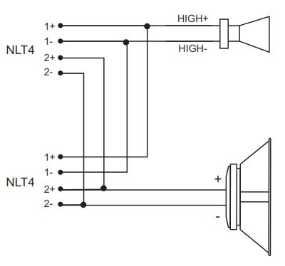 Схема подключения V-HLA 10 MKII