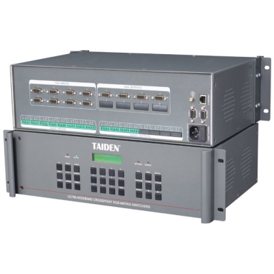 TMX-0804VGA-A Широкополосный матричный коммутатор 8х4 сигналов VGA и аудио