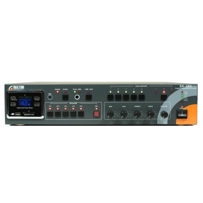 SX-480 Трансляционный усилитель (Комбинированная система оповещения)