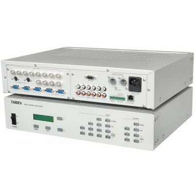 HCS-4311M Матричный видеокоммутатор с разными типами входов (BNC, VGA, S-video)